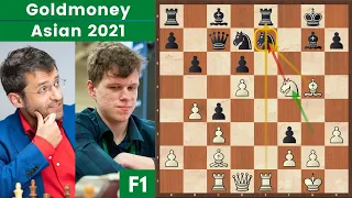 L' Ambizione Punita! -  Aronian vs  Artemiev | Goldmoney Asian 2021