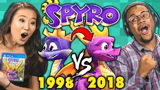 SPYRO Old vs New (1998 vs 2018) | React: Gaming