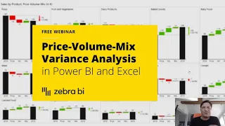 Price-Volume-Mix Variance Analysis with Andrej Lapajne 🔴LIVE WEBINAR teaser