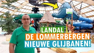 NIEUWE GLIJBANEN 💦 LANDAL DE LOMMERBERGEN | MARCO @ PARKVAKANTIES 💚