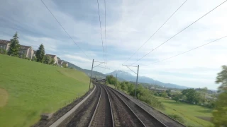 CabView : SBB Re4/4, Switzerland Vol.4 'the railway to Luzern'   [FHD60p]