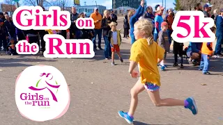 Lylah Runs a 5k with Girls On The Run of the Rockies