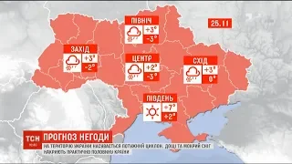 На Україну насувається потужний сніговий циклон