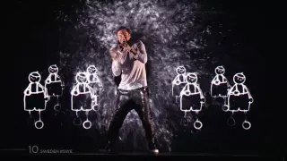 Eurovision 2015 Dress Rehearsal - Sweden - Måns Zelmerlöw Heroes