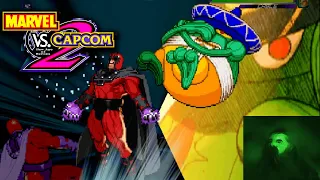 Top Amingo Player Makes Opponents RAGEQUIT?! | Fightcade Marvel vs. Capcom 2: First Try
