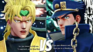 JUMP FORCE - Jojo vs Dio 1vs1 Gameplay & Special Interaction + Secret Stage Transition (PS4 Pro)