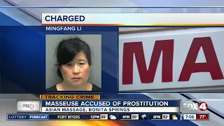 Bonita Springs masseuse accused of prostitution
