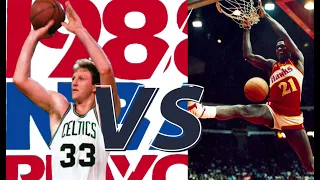 Larry Bird vs Dominique Wilkins 1988 Game 7