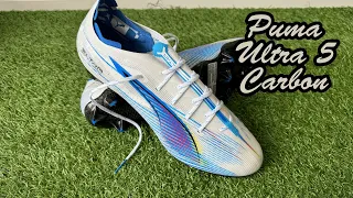 The New Puma Ultra 5 Carbon FG Boots Review - On Feet & Unboxing ASMR !! (4K)