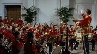 Sousa at the White House in the movie "Stars And Stripes Forever"