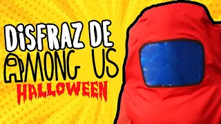 COMO HACER UN DISFRAZ DE AMONG US PARA HALLOWEEN ❤️🎃 @yaniibrilz