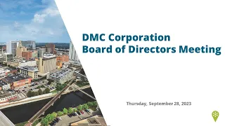 February 1, 2024 DMCC Board of Directors Meeting