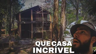 SINISTRA ESSA CASA ABANDONADA E ESCONDIDA NA FLORESTA *É BIZARRO*