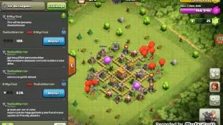 Clash of Clans NEW Update Friendly Battles!! (Weird Attacks)