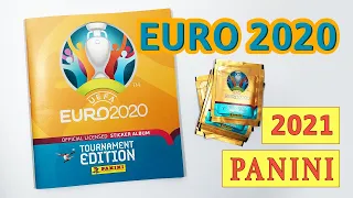 EURO 2020 PANINI 2021 Tournament Edition ФУТБОЛ ЕВРО 2020 Альбом наклеек Панини 2021