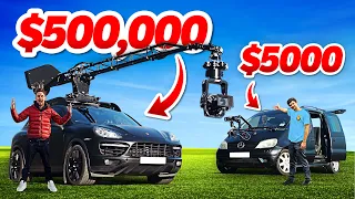 $500,000 Vs $5000 Movie Camera Car
