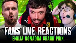 Fans Live Reactions to the 2024 Emilia Romagna Grand Prix