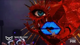 Queen Of Hearts Performs "Bird Set Free" By SIA | Masked Singer | S6 E12
