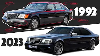 Mercedes-Benz S600 W140 Redesign: Bringing back the best S-Class of all time