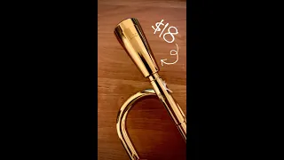 $18 "Gold Plated" Trumpet Mouthpiece from China?