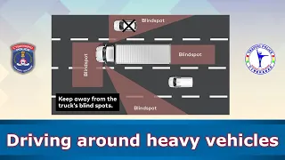 Road Safety: Driving around heavy vehicles | Cyberabad Traffic Police | Road Safety