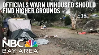 South Bay Officials Warn Unhoused Should Find Higher Grounds Before Next Storm