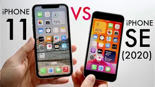 iPhone 11 Vs iPhone SE (2020) In 2022! (Comparison) (Review)