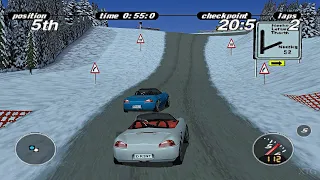 Porsche Challenge PS1 Gameplay HD (Beetle PSX HW)