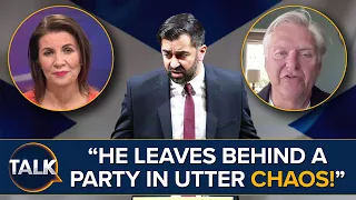 “He Leaves Behind A Party In Utter Chaos!” Humza Yousaf Resigns As SNP Leader