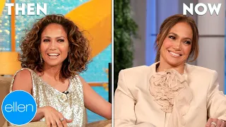 Then and Now: Jennifer Lopez's First and Last Appearances on 'The Ellen Show'