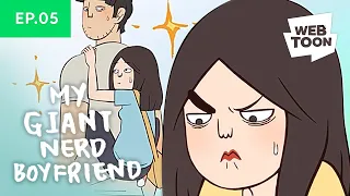 EP. 5: MY TINY WEIRD GIRLFRIEND | My Giant Nerd Boyfriend Animated | WEBTOON