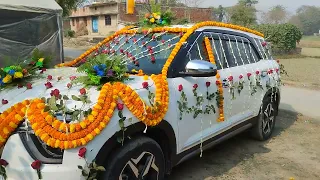 car decoration idea... कार सजावट वीडियो....😱😱🥰