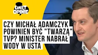 Czy Michał Adamczyk powinien być "twarzą" TVP? Minister nabrał wody w usta