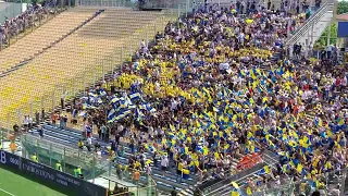 Serie B, Parma-Cremonese, annunzio formazioni, speaker Luca Ampollini