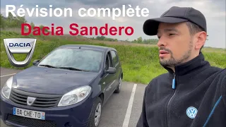 Révision complète d'une Dacia Sandero