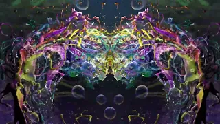 Liquid Rainbow Fractals Animation 2022