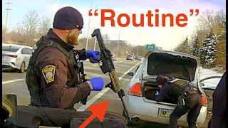 Lots of Surprises During "Routine" Traffic Stop