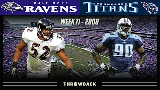 An Epic Finish in an Epic Rivalry! (Ravens vs. Titans 2000, Week 11)