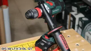 Metabo BS 18 LTX-3 BL Q I / Unparalleled 3-speed screwdriver