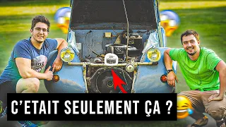 REDÉMARRAGE APRÈS 4 ANS DEHORS (Citroën 2CV6 Spécial)