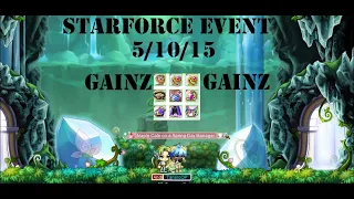 MapleStory 5/10/15 Starforce!