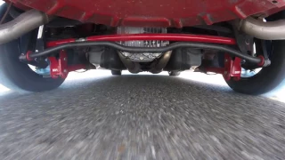 2005 Mustang under car GoPro Burnout video