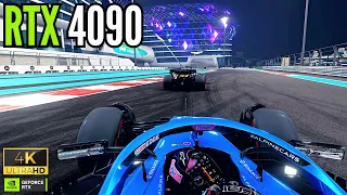 Nothing like racing at night! F1 23 at MAXIMUM Settings 4K [DLSS OFF] GeForce RTX 4090 24GB GDDR6X