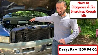 How to diagnose and fix shaking/rough idle Dodge Ram 1500 92-02