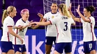 USWNT vs Colombia Women's Soccer Football Full Match (01-18-2021)