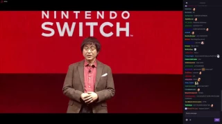 Nintendo Switch Presentation w/ Twitch Chat