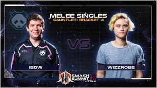 iBDW vs Wizzrobe - Singles Gauntlet Bracket 4 - Smash Summit 14 | Fox vs Cpt Falcon