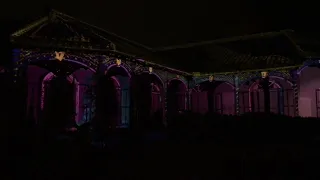 Nagasaki 2018 Glover Garden Projection Mapping 長崎　2018年　グラバー園　プロジェクションマッピング