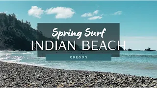 Surfing Indian Beach, Oregon March 2023 | First Surf in 5 months