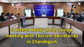 G Kishan Reddy holds review meeting with Tourism Secretaries in Chandigarh